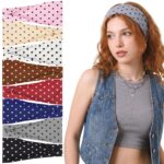 Boho Print Headbands — Pack of 8