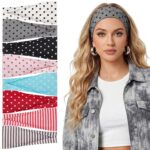 Boho Print Headbands — Pack of 8