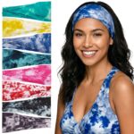 Boho Print Headbands — Pack of 8