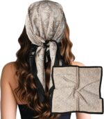 Large Square Satin Scarf, 27.5 Inch