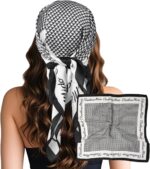 Large Square Satin Scarf, 27.5 Inch