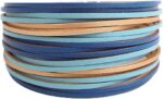 Layered Leather-Look Wrap Bracelet