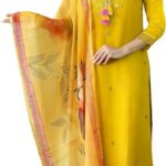 Mustard Chanderi Silk