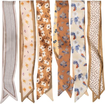 Satin Head Scarves — Pack of 6