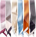 Satin Head Scarves — Pack of 6