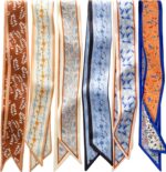 Satin Head Scarves — Pack of 6