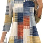 Geometric Patchwork Print