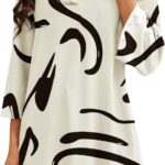 Abstract Swirl Print